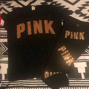 Pink Bling Tee and leggings